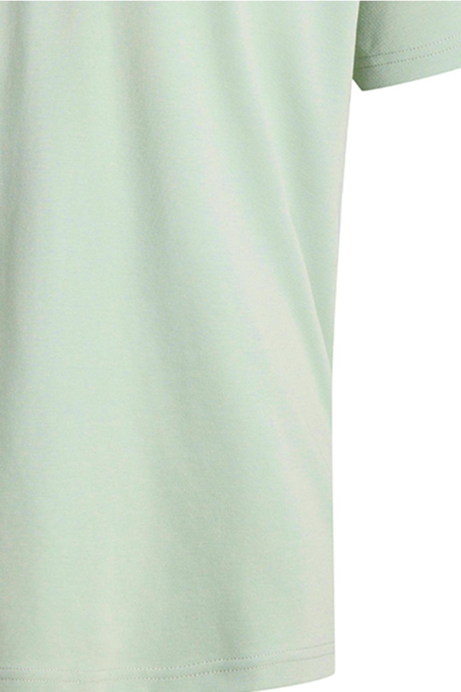 JPRRODNEY SS ZIP POLO STYD SS25 12286330 Aqua Gray
